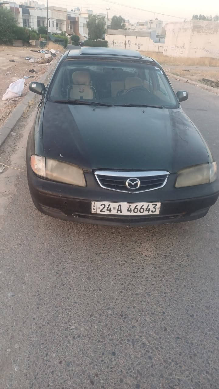مازدا موديل 2000 كير اوتوماتيك رقم دهوك جديد سنوية جديدة تبريد ناقص غاز.  محرك اثر نفخ سيارة صبغ عام سقف معجون ولبونيد.  تواير جدد ويل كب جدد محرك اربعه عليها غرمات 3اوراق تنزل من سعر سعرها32 ورقة.  قفل قفل قفل بدون غارمات غرامات ع مشتري قفل قفل 28 ورقة قفل بدون معامله.  الي يتعامل لايراسل السعر قفل عنوان  الموصل ***********
