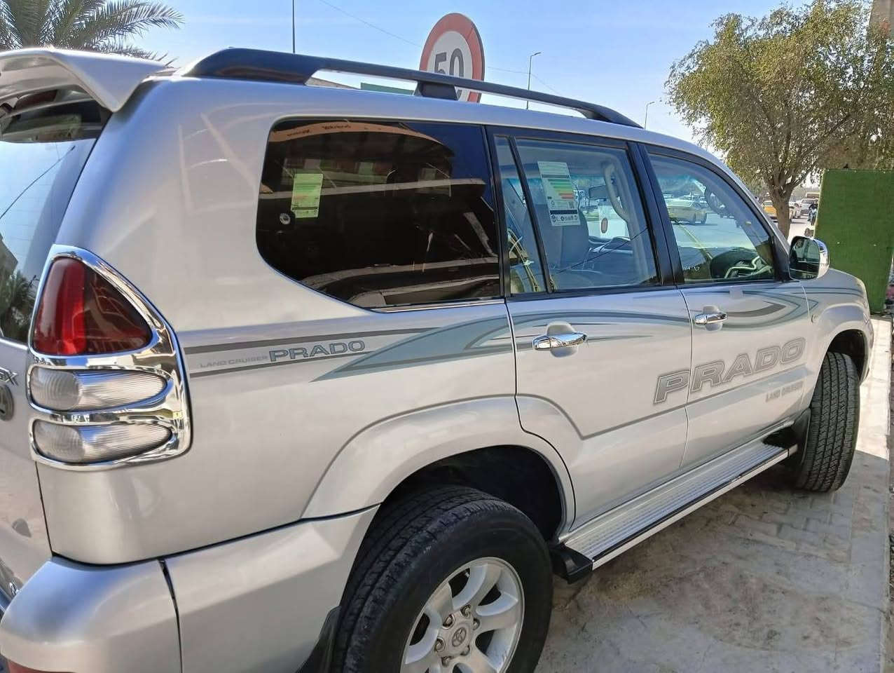 برادو 2008 خليجي
رقم بغداد بأسمي

رقم انكليزي جديد
محرك 2700
تبريد 3 قطع
شاشه كبيره
هوك خلفي
سيارة gx معروفه مواصفاتها

بيها 4 قطع صبغ اثر خطه سابقع فقط بدون معجون

تخم تاير جديد

بيها منظومة غاز استوني شادلها 

مكان سياره النجف 

اللبيع او المراوس 
السعر 155

***********
