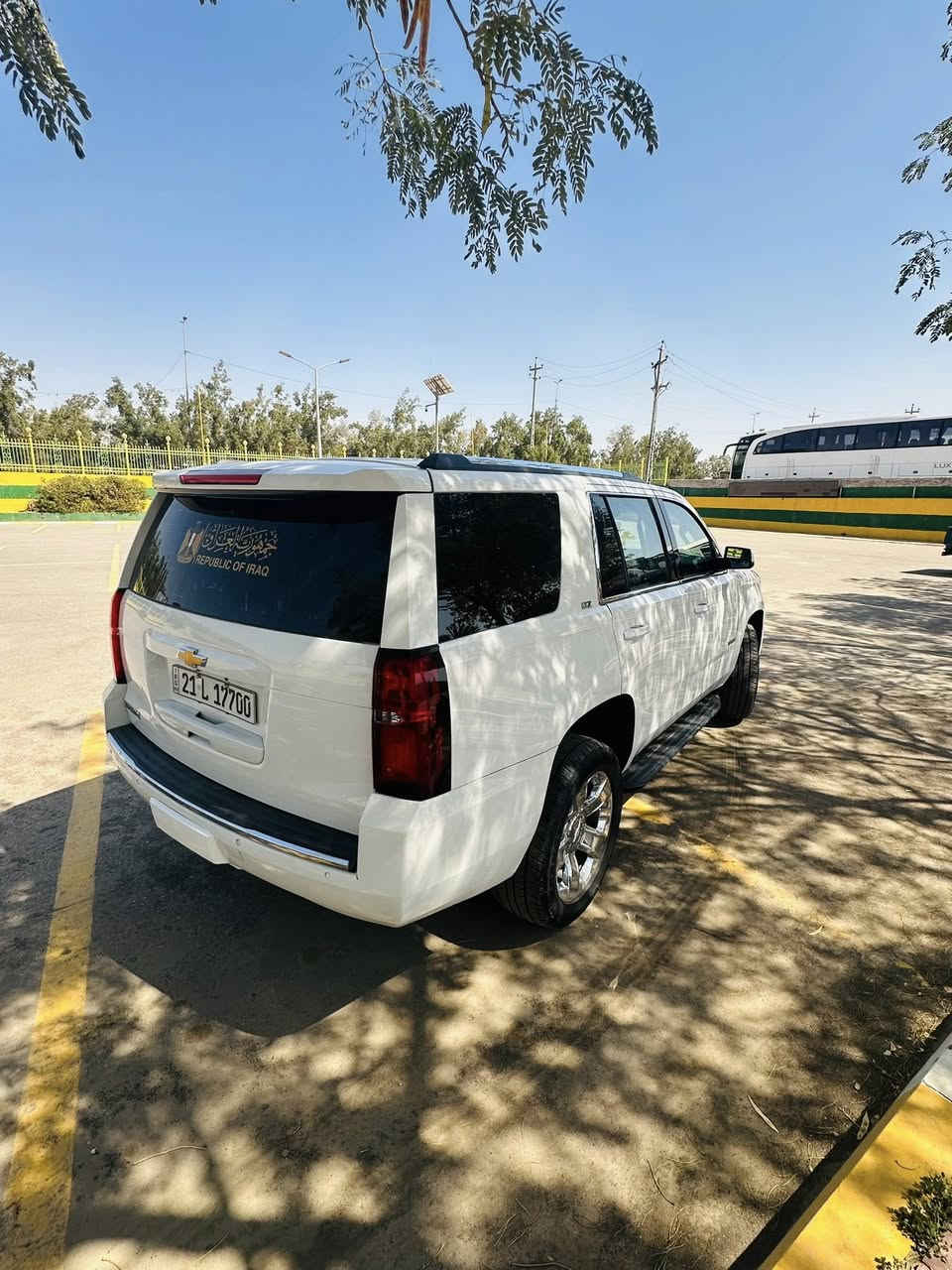 شوفرليت تاهو 2017 LT صور الحادث بالمنشور بدون دكه جاكوك 

رقم. سليمانيه   بسمي     السعر   280 
بيع او مراوس 

رقم. هاتف .*********** 

المواصفات :: / شاشة  /قاصه / كراسي امامية كهرباء. / رادارت امامية / جنطة كهرباء /  / لدات / تشغيل عن بعد  / شاشة / حساسات / مانع انحدار / مانع انزلاق / فول تحكم ستيرن / كروس سرعة / كشن سايق هزاز
العنوان بابل حله ملاحضه السياره ماشيه 160
