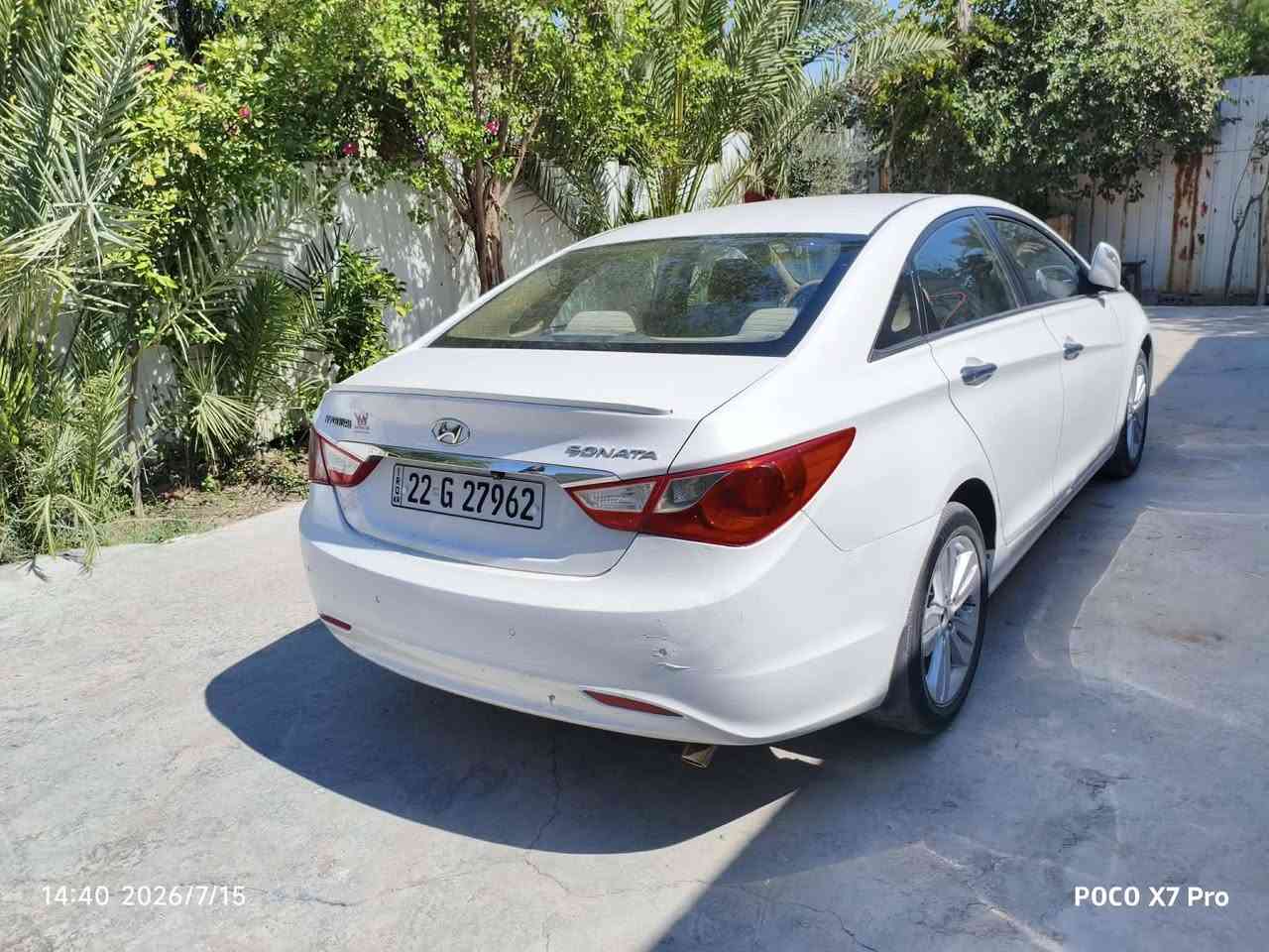 السلام عليكم
اقره كلشي قبل لا تخابر
سوناتا 2012 خليجي 
مكفولة ماعدا البنيد مبدل
محرك 2400 دوش مرغوب
كير مكفول
مكينة مفتوحه لاتبخير ولا تنقيص
نظافة احلا من الصوره
رقمها اربيل انكليزي
سنوية لحد 27. وتنتهي
مكاني كربلاء
سعر 120 وبيها مجال بسيط

*********** رقم صاحب السيارة
مكلف بل نشر
