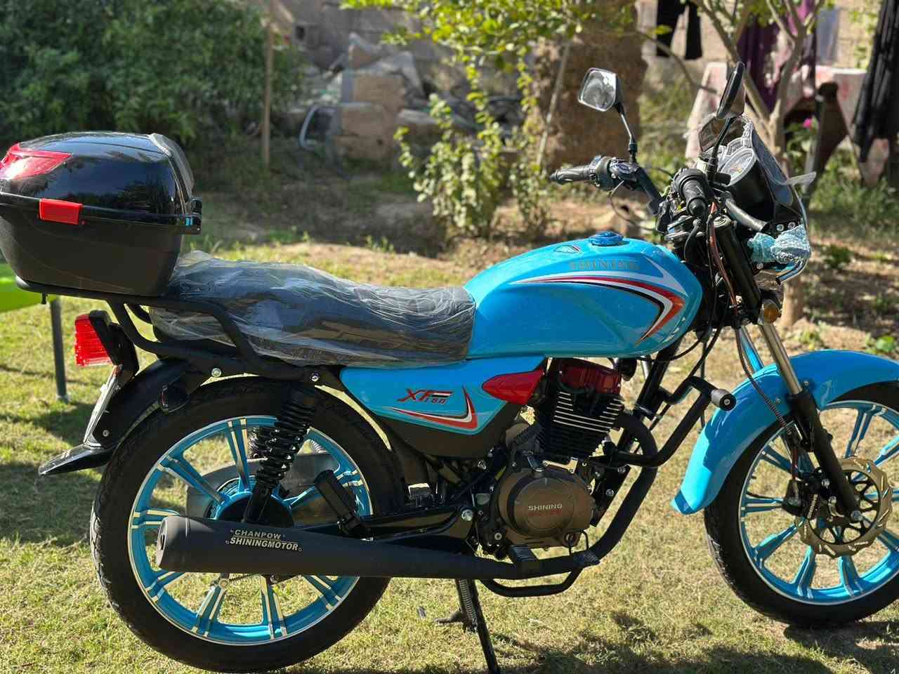 سلام عليكم لبيع دراجه شاينك لون سمائي دراجه ماطلع بس على كد ترقيم دراجه زيرو بمعنى الكلمه وبل حقيقيه احلاااا بهوايي رقم بغداد مميز تحويل ثاني يوم  الاستفسار *********** موجود ماسنجر للبيع او مراوس
