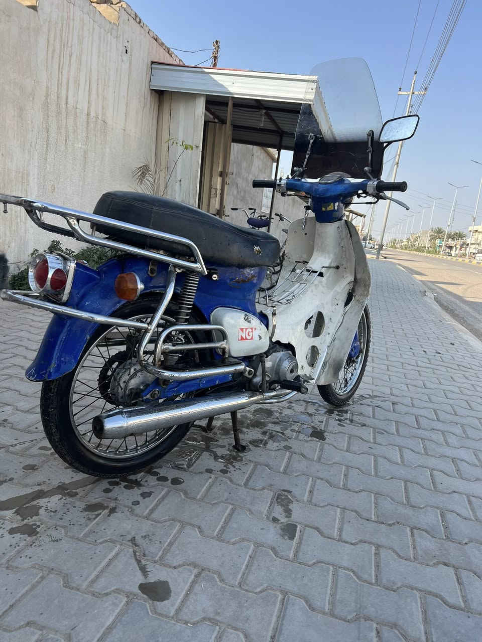 السلام عليكم 
دراجه نوع هوندا محرك 70
3نمر دراجه نضيفه مال بيت مابيه نقص محركها ناعم كفرها نضيف  ياباني بلاد السعر 275وبيها مجال للطيبين 
مكاني تقاطع القدس الحديد


**إذا كنت صاحب هذا الإعلان وتريد حذفه لأي سبب، رجاءا أرسل رسالة إلى الدعم الفني**