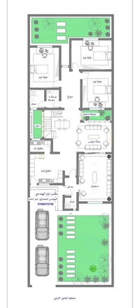 الديوانية • مخطط معماري • 200م
