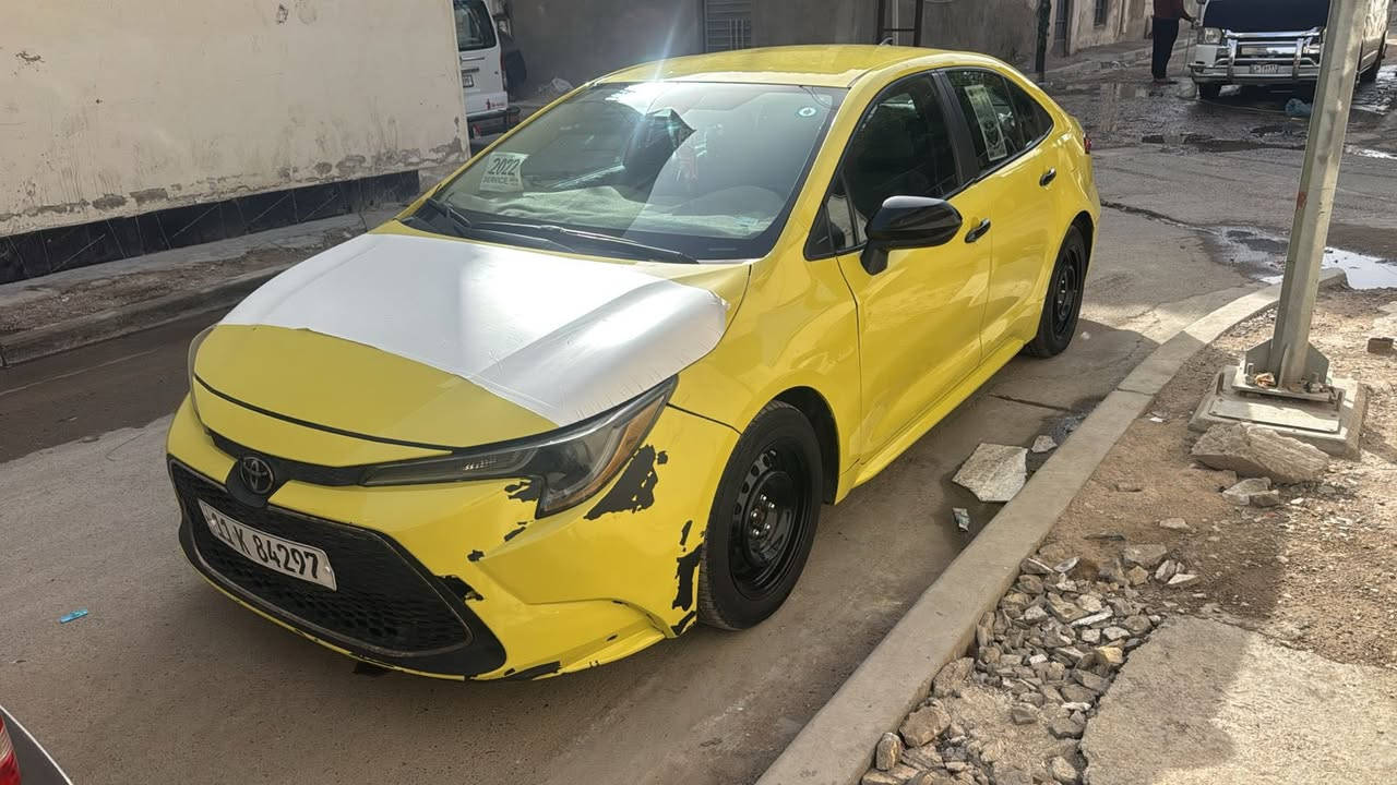 كورلا 2022
امريكي اصفر خصوصي 
السعر 135
حادثها بنيد وجاملغ امامي ايمن وايسر 
سونارها موجود بلصور
للاستفسار الاتصال بلرقم 
***********
