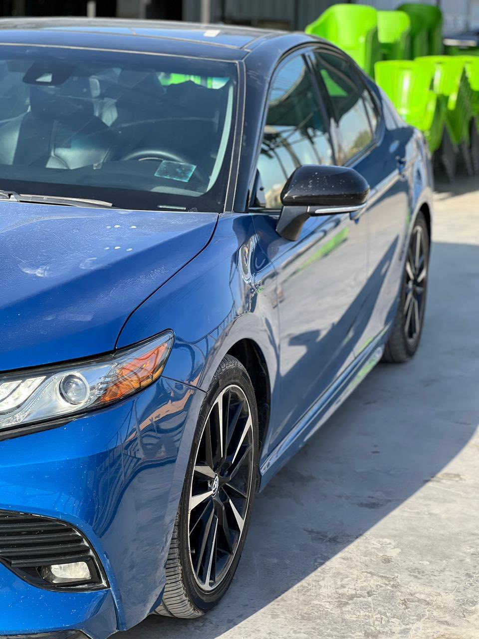 ‏2019 𝐓𝐎𝐘𝐎𝐓𝐀 𝐂𝐀𝐌𝐑𝐘-𝐗𝐒𝐄
تويوتا كامري  (XSE) موديل 2019

اللوان :  چويتي

عداد المسافة :190

حجم المحرك :  2.5 (4.سلندر)

نظام دفع امامي (تو ويل) بانزين

سعرها177 وبيه  مجال 
الحادث: جاملغ الامامي  والبنيد وحافه الباب كد اصبع معدله سوناره مرفق مع الصور 
المواصفات 🔚 𝐗𝐒𝐄

فول فول مواصفات 1/1

فتحة سقف باورما
داخل اسود
سماعات JBL 
داخل ليد بيلادي
شاشة كبير لمس
شحن واير ليس
كاميرة دوارة
ابواب  بصمة
بصمة تشغيل 
تشغيل عن بعد (𝐑𝐄𝐌𝐎𝐓𝐄 𝐒𝐓𝐀𝐑𝐓)
هاند بريك بصمة
اوتو هولد (𝐀𝐔𝐓𝐎 𝐇𝐎𝐋𝐃)
اوتو ستارت (𝐀𝐔𝐓𝐎 𝐒𝐓𝐀𝐑𝐓)
اوتو ستوب (𝐀𝐔𝐓𝐎 𝐒𝐓𝐎𝐏)
رادار امامي (تحديد مسار)
‌‎رادار جانبي (نقاط عمياء)
‌‎رادار خلفي (التحذير من الاصطدام)
‌‎حساسات امامي
‌‎حساسات جانبي 
‌‎حساسات خلفي 
نظام (𝐄𝐂𝐎)
نظام (𝐍𝐎𝐑𝐌𝐀𝐋)
نظام (𝐒𝐏𝐎𝐑𝐓)
مانع انزلاق+𝐀𝐁𝐒
تحكيم استيرن
استيرن هيتر
كشنات جلد
كشنات كهربائي
كشنات هيتر
تبريد لمس
تبريد مركزي (امامي + خلفي)
لايتات (𝐋𝐄𝐃) عدسة زينون بيلادي
بكلايتات (𝐋𝐄𝐃) بيلادي
ويل كروم                     ملاحضه السياره عليه ادامه كامله من حداديه تايرات جديده تبريده حلو السياره مناقصه شي وبلعافيه عله الياخذه 
.
عنوان الديوانيه ***********
