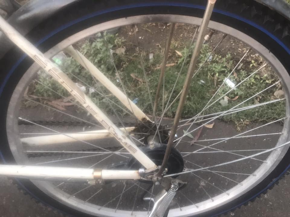 السلام عليكم بايسكل بناتي تايرات جدد قبل يومين شديتهن وجوابه كذالك جدد سرج طبي بايسكل كلش زين وسعره مناسب ب٥٠ مكاني الدوره شارع ٦٠ رقم الهاتف ***********
