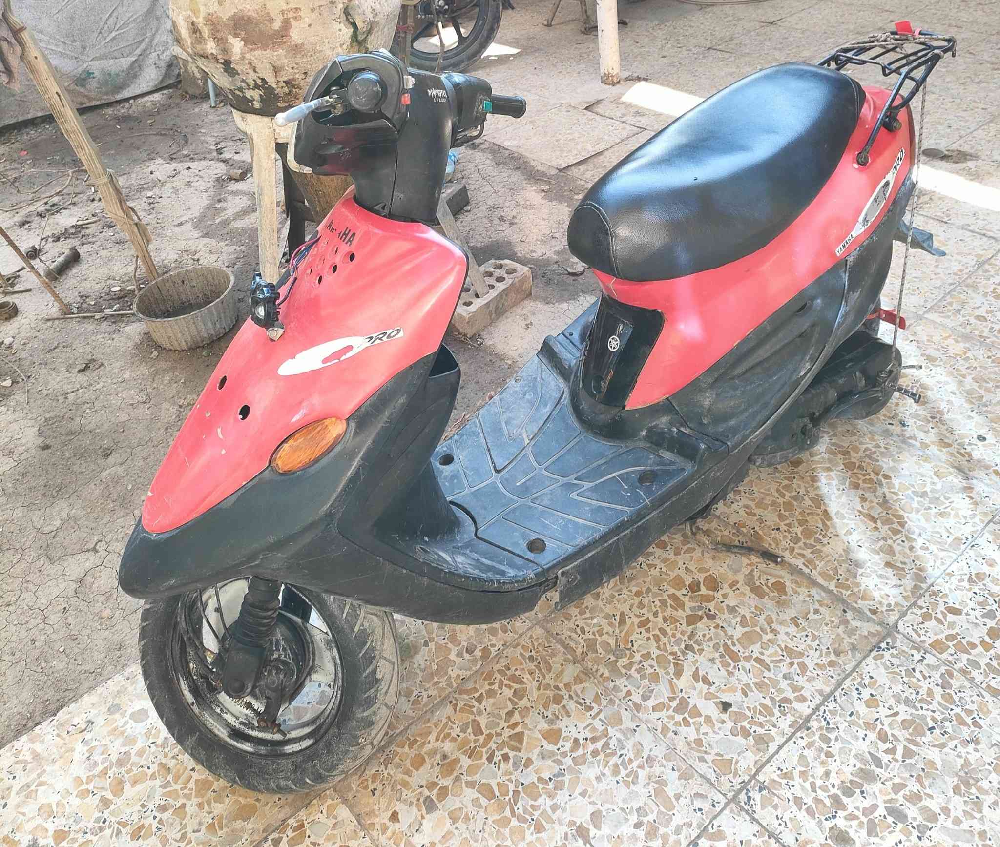 السلام عليكم دراجة بيجي 60 ابيع كوم حديد الدراجة شغالة نكره مكاني بغداد  الثعالبة السعر 200 وبيهه مجال  ***********
