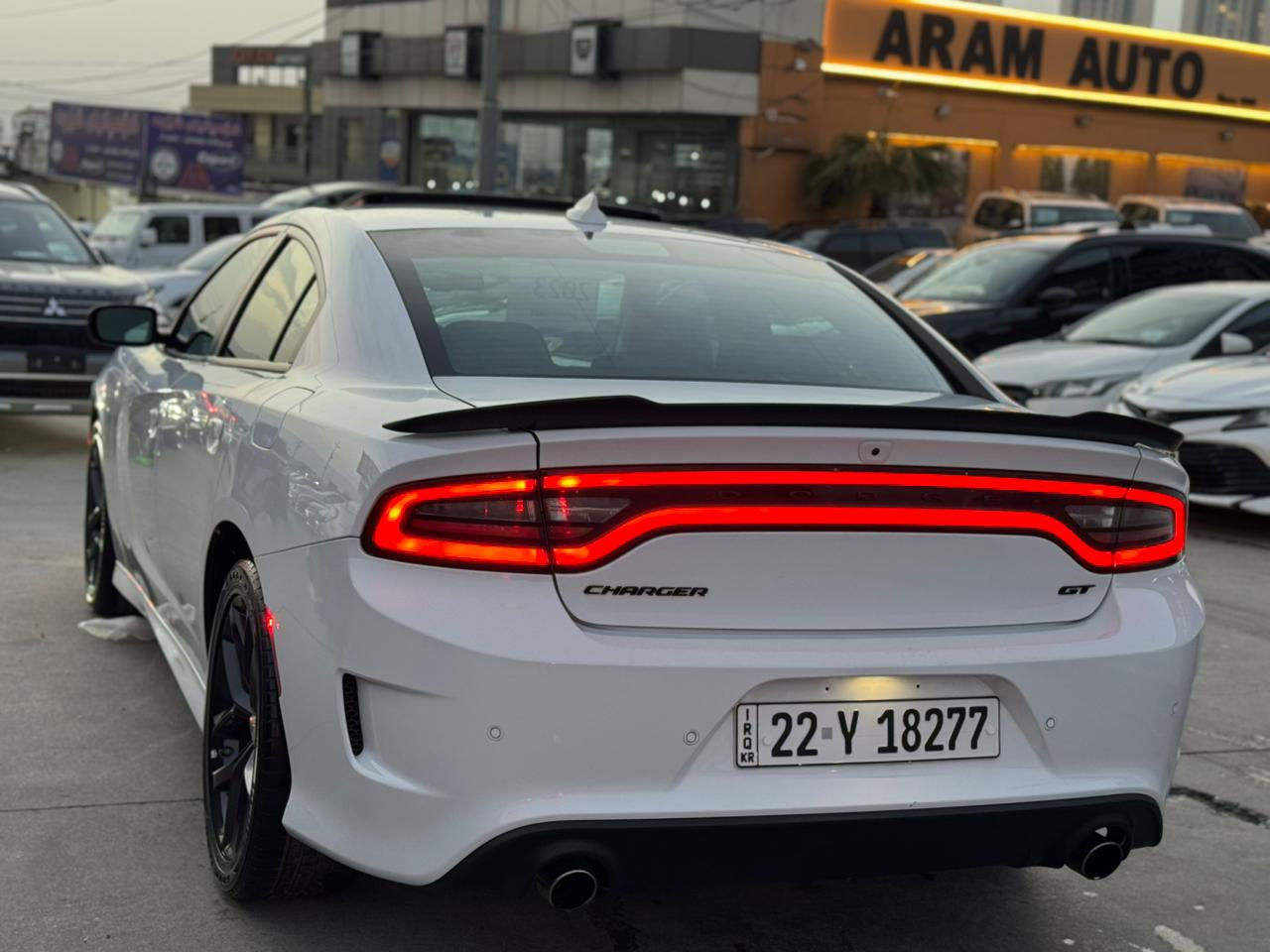 دوج جارجر  GT-plas
2023 وارد كندي
ضمان دولى 100/100
كلين تايتل 
رقم اربيل تحويل نفس اليوم 
فول فول مواصفات
موجود فى سليمانيه منطقه الصناعيه الاولى
***********
***********
