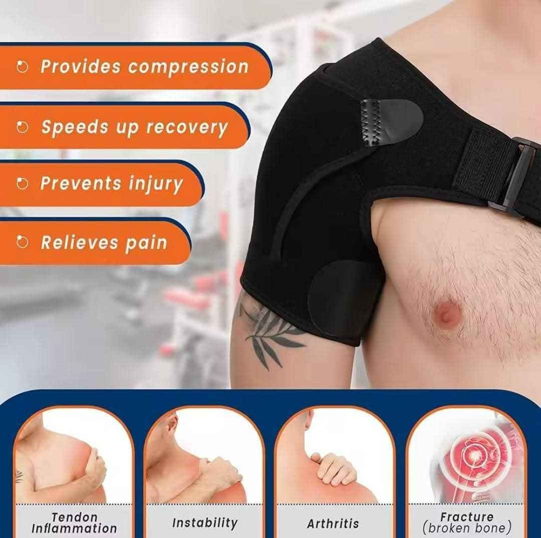 دعامة كتف طبية (Shoulder Support Brace) مصممة لتوفير الدعم والاستقرار لمفصل الكتف. 

تستخدم لتخفيف الآلام الناتجة عن خلع الكتف، تمزق الكفة الدوارة، أو التهاب الأوتار. 

تتميز بتصميم قابل للتعديل ليناسب الرجال والنساء على حد سواء. 

مصنوعة عادة من مواد مثل النيوبرين لتوفير ضغط معتدل ودعم حراري. 

تساعد في حماية المنطقة المصابة وتقليل حركتها لتعزيز عملية الشفاء. كربلاء, العراق


**إذا كنت صاحب هذا الإعلان وتريد حذفه لأي سبب، رجاءا أرسل رسالة إلى الدعم الفني**