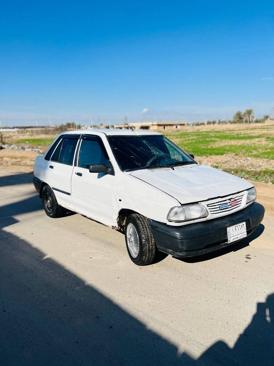 سلام عليكم سايبه للبيع.  9 وبيه مجال  او مراوس كير ومحرك جدد صدر نضيف تخم تاير نضيف السياره حبل مكاني تكريت البوعجيل متواجد عل فيس أو نتصل علا هذا الرقم ***********
