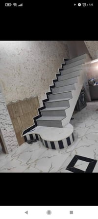 عمل مرمر و سيراميك ارضيات وجدران ودروجه شغل شرط درجه اولى شراف مهندس ا...