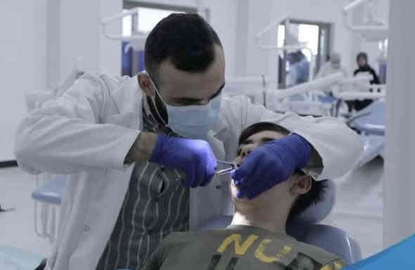 🌟 العلاج مجاني تحت إشراف أطباء مختصين! 🌟

🦷 عيادات جامعة البيان لطب الأسنان – بغداد، قرب شارع المطار

😁 ابتسامتك الصحية تبدأ هنا!

💎 خدماتنا: تنظيف الأسنان 🪥 | حشوات تجميلية 💎 | قلع الأسنان 🦷 | طقم جزئي متحرك 😁

🗓 مواعيد العيادات:
 • الأحد ⏰ 10:30 → الحشوات
 • الإثنين ⏰ 8:30 → التنظيف
 • الثلاثاء ⏰ 8:30 → القلع | 12:30 → الطقم الجزئي

📞 احجز الآن: *********** واتساب او مراسلتي على الخاص
⚠️ أخبرنا إذا كنت تعاني من ضغط، سكري، أو الحمل لضمان سلامتك.
