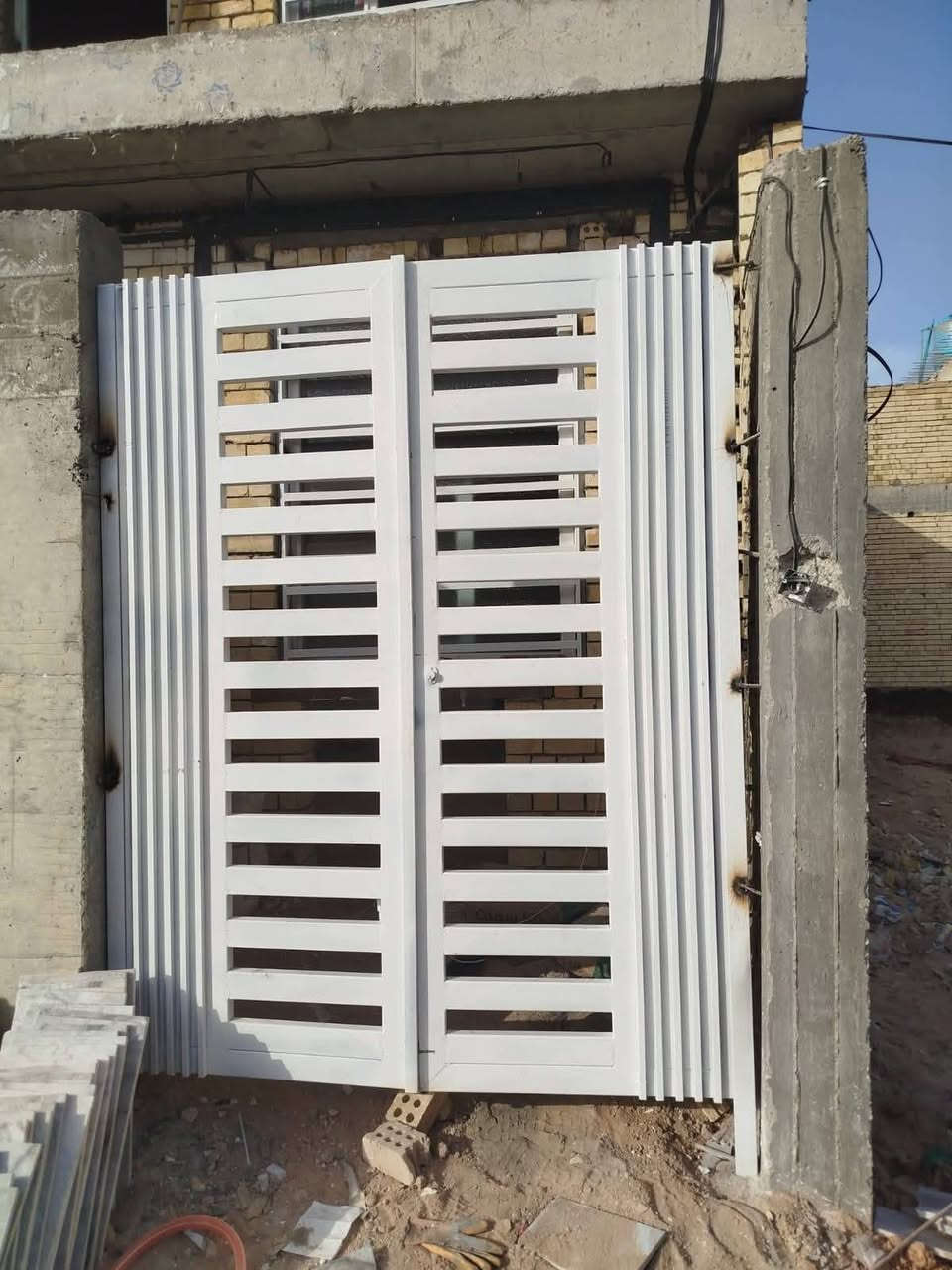 ‏حــدادة بركــــات الصدريـــن  لكافة انواع الحدادة جملونات كرفانات سقايف  ابواب و شبابيك و مراجيح  بسعار مناسبه 
‏م/ الحداده متنقله ايضا ... 
‏للتواصل عل خاص
‏او التواصل على الرقم ‪***********‬
‏متوفر واتساب 
@إشارة الجميع
