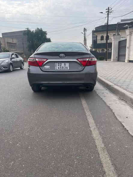 السلام عليكم 
للبيع تويوتا كامري 
موديل 2017
وارد امريكي 
 مواصفات se
تحكم استيرن+ شفتات
كروز سرعه 
كشن كهرباء 
شاشه كامره 
داخل ابيض 
كشن جلد ومخمل 
حادث جاملغ وبنيد 
بيها صبغ قطعتين فقط حادث واردها والباقي بدون صبغ السيارة ماشيه 130 الف 
محرك كير مكفولات
محرك 2500 ممفتوح 
تبريد ثلج 
صدر امامي خلفي جديد 
تخم تاير نضيف 
رقم اربيل الدولي بسمي تحويل او وكاله 
السعر 155 وبي مجال انشاء الله 
مكان السيارة بغداد حي الجامعه
***********
*********** بغداد
