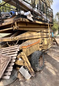 رافعة مقص للبيع  للاستفسار الاتصال على  07770233253