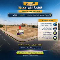 بني منصور • ٣٠٠م • ماء كهرباء مجاري