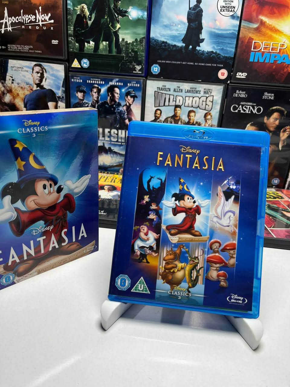 فلم FANTASIA دزني
قرص بلوراي نسخة خاصة وية غلاف خارجي 
السعر8,000
للطلب مراسلة الصفحة او واتساب على الرقم
***********
