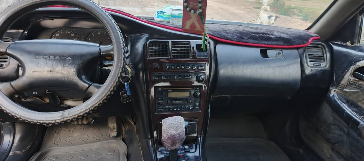 سيارة للبيع كرسته نفخ موديل 94 سيارة جاهزة مكفوله من ضربه ولگصه مكينه كير حداديه سنويه مجددة لل29 تبريد جاهز نقص غاو فقط رقمه بغداد سيارى بسمي تريد وكاله تواير جديد توني شادهن تريد مداور مكاني ناصريه قضاء الشطرة ناحيه بني زيد السعر (43 ) بيه مجال 
رقم الهاتف ***********
