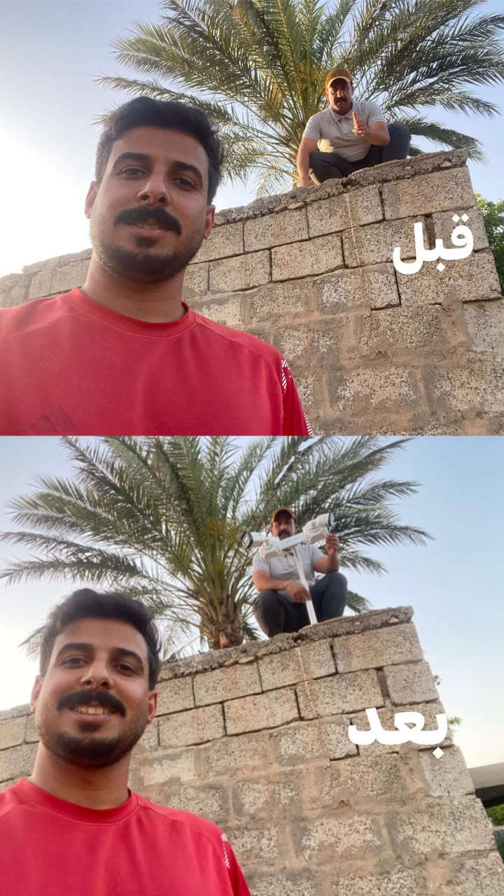 تم تأمين بيت العم مناف بكاميرات المراقبة 

جهاز دهوا الاصلي تو وي 

كاميرات الاصليه عدد4

تم ربط المنظومة بالانترنت ومشاهدة المنزل في التلفون

مستعدون لتجهيز وتنصيب كاميرات المراقبة في أنحاء محافظة صلاح الدين 
للاستفسار 
***********
***********
