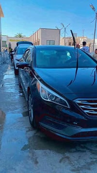 � هيونداي سوناتا 2016 – فئة السبورت (Sport) 🎨 اللون: أسود 📍 رقم: بغداد...