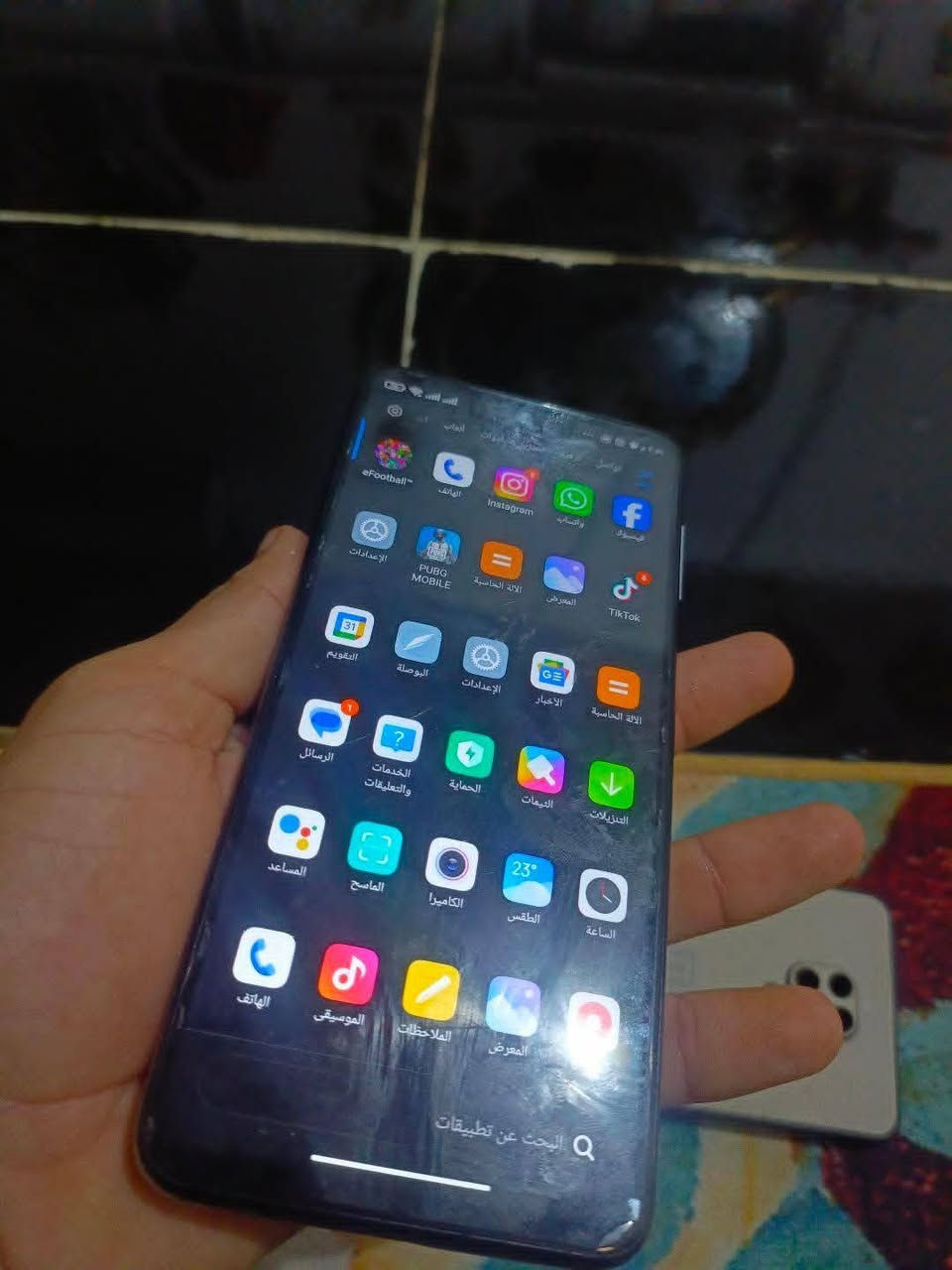 ريدمي نوت ٩اس جهاز بعده جديد ولا شخط ذاكره ١٢٨  سعره ١٢٠الف مكاني شطره  ***********
