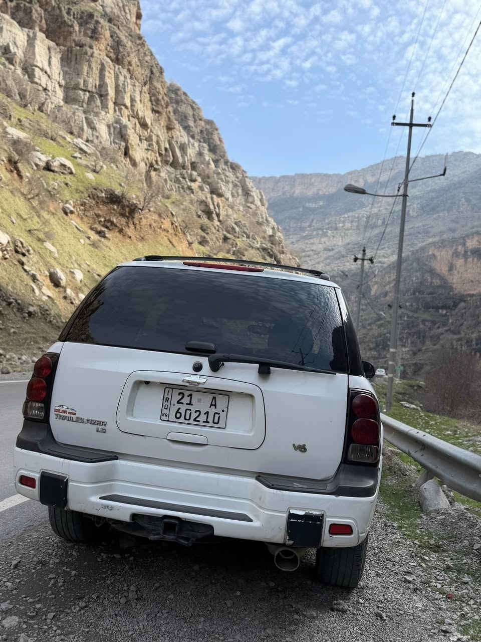 شوفرليت تربلايزر ٢٠٠٨ محرك ابيض
سياره بدون صبغ 
كير ومحرك بل شرط
حداديه بل شرط
باتري جديد 
تبريد ثلج 
سنويه ورقم جديد باسمي لل ٢٠٣١ 
سعر ١٠٠$وبيها مجال بسيط 
سياره عله وضع الشركه برغي ممفتوح بيها
عليها منظومه غاز ٨٠لتر 
 شراي اتصل وتدلل
***********
