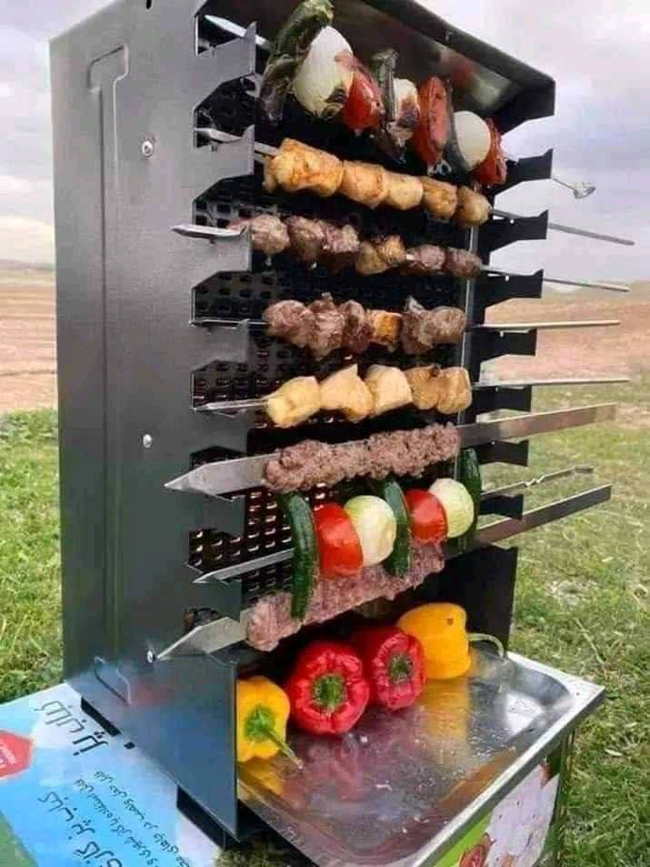 شواية غازية عامودية والتوصيل مجانا