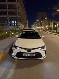 كورلا 2025 شكل خليجي للبيع كفالة ماعده رصعتين بسيطه وشخط بسيط بل بنيد ...