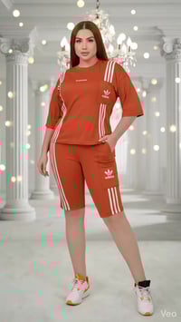 تراك شورت نسائي • زبدة مطاط • فري سايز ٨٥ كيلو