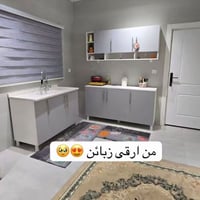 كاونتر مرمر • سنك • متر و٢٠ سم