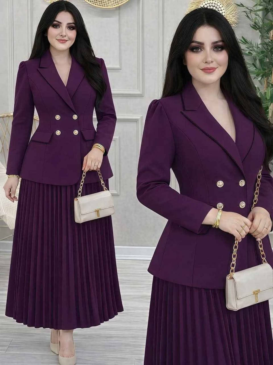 طقم أنيق🌙✨♥تنورة مع سترة بتصميم راقٍ يبرز جمال الإطلالة.

القماش: دابل هورم إيطالي أصلي
كوالتي عالي درجة أولى ولمسة فخامة واضحة.

المقاسات المتوفرة:
40 – 42 – 44 – 46 – 48 – 50

توصيل لجميع محافظات العراق5ألاف 
قطعة أنيقة ومميزة تناسب الإطلالات الراقية ✨
للحجز والاستفسار مراسله خاص لطفاااا
#العراق_بغداد دهوك, العراق


**إذا كنت صاحب هذا الإعلان وتريد حذفه لأي سبب، رجاءا أرسل رسالة إلى الدعم الفني**