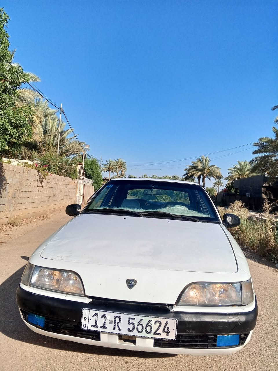 سلام عليكم 

اسبرو موديل 95
رقم بغداد سنوية لل30
مكينه مفتوح لاتنقيص ولاتبخير
تبريد منضومه كامله نقص بس قايش وغاز
سيارة بلادية وكلش حلوة
ارضيه جلد دوشمه علية ادامه كامله
تخم تاير جديد حدادية كامله
كهربائيات كامله ماصدات امامي خلفي كله جاهزة
مكاني حلة 
السعر 30 وبيه مجال
***********
