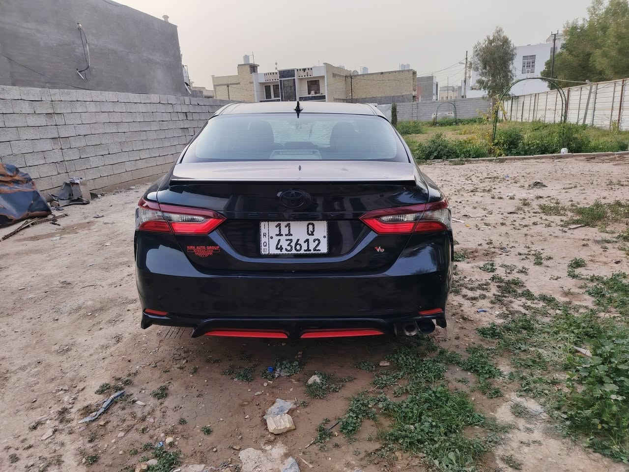 السلام عليكم اخوان للبيع تيوتا كامري موديل 2023رقم بغداد دولي معوقين تحويل الوكاله مضمون  للبيع على حادثها الحالي السعر مناسب للاتصال ***********مكانها بغداد
