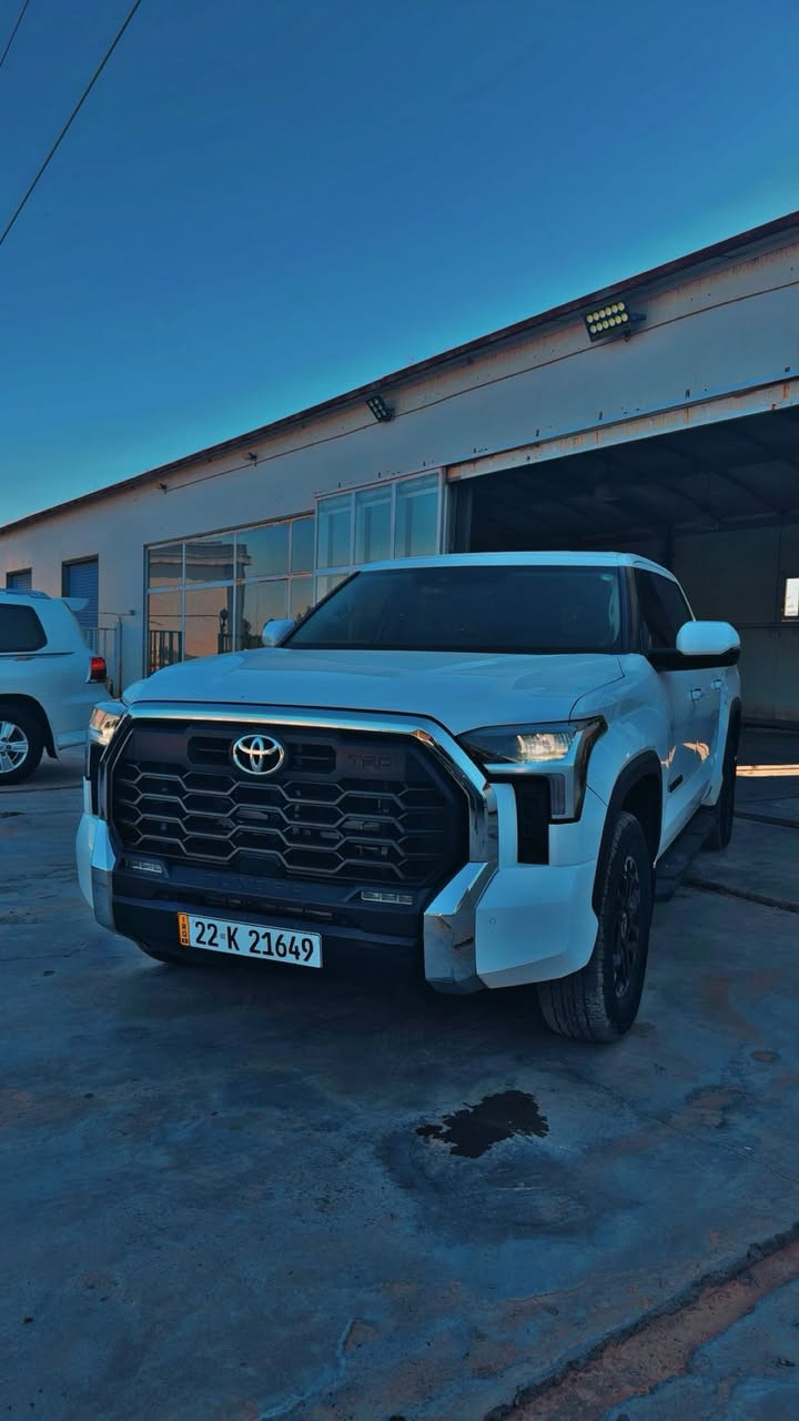 2023 TOYOTA TUNDRA,TRD LIMITED ✈️.
تيوتا تندرا

موديل;;2023

رقم اربيل 

لون ابيض  

مواصفات؛؛لمتدد فول

كشنات تدفئة وتبريد

عداد المسافة؛؛29 الف كيلو

كامرات360

محرك 6سلندر 

تحكم كشن كهربائيات 

ايرباكات سليمة ما طاكات

كلين تايتل 

طخم تاير جديد

كشنات جلد

تحكمات  دفع رباعي 

كيج دجتل

وارد;; امريكي بدون حادث

السعر350وبيها مجال 

العنوان:: بغداد الراشديه قرب مرور الحسينيه 

***********
