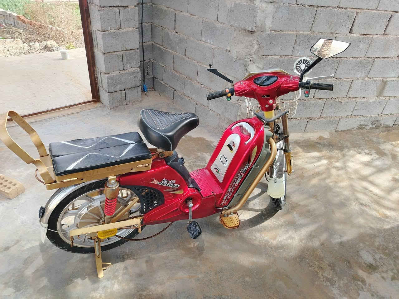 سلام عليكم
دراجه شحن للبيع نقص بس بطاريات 
السعر. 150


**إذا كنت صاحب هذا الإعلان وتريد حذفه لأي سبب، رجاءا أرسل رسالة إلى الدعم الفني**