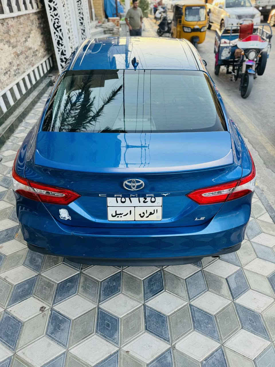 كامري ٢٠١٩ 
Le
ماشية ١٠٤ ميل
كير محرك كفالة
بدون ايرباك
حادث فقط جاملغ خلفي  ونصب الباب 
بجم كبس
شرط تحويل
***********
