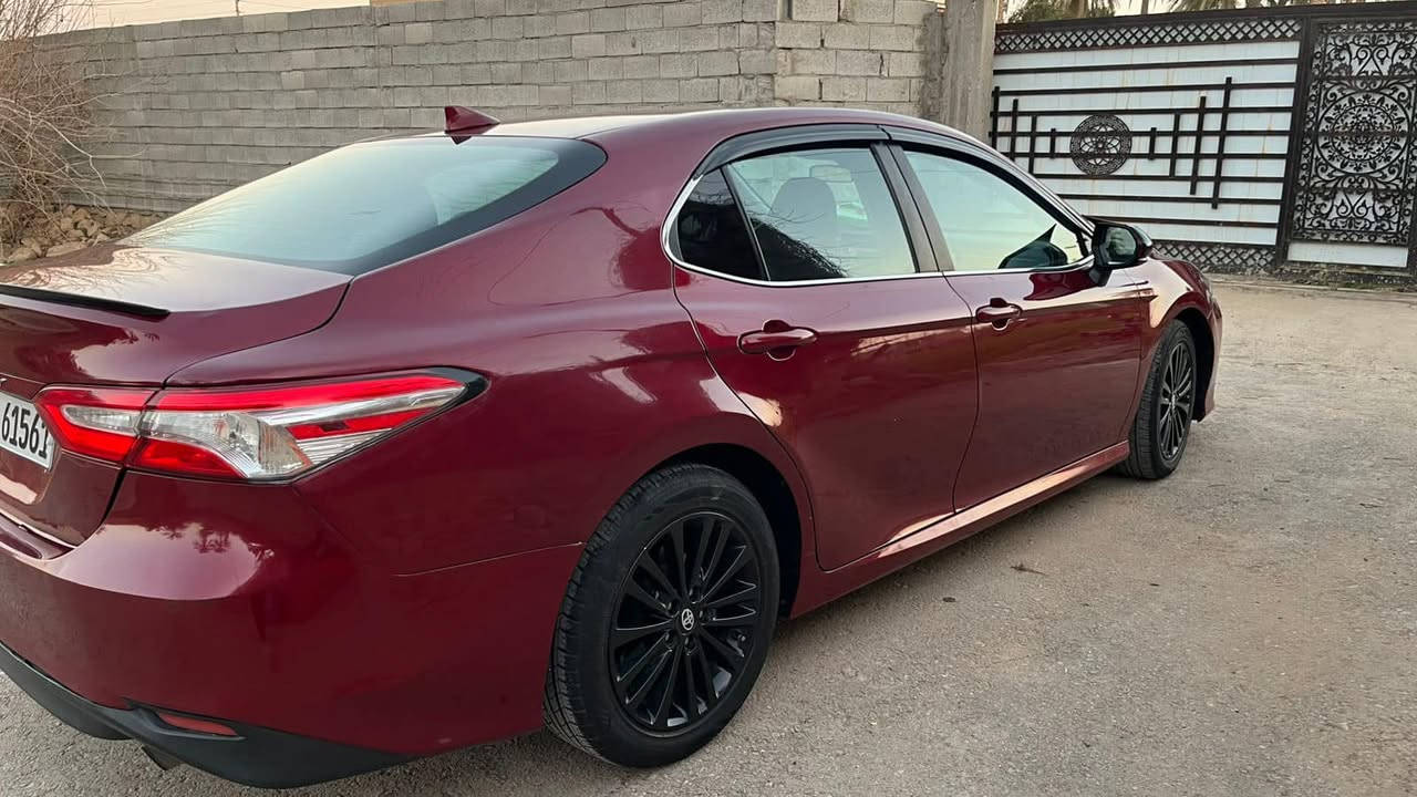 Camry 2019 Le
ماشيه 59
حادث امريكا خلفي جاملغات
بالعراق ٢ بابين جهه سايق صبغ بدون معجون

گير محرك الك فحص 

عارضها ب170
وبيها مجال
المكان حاليا القائم 
***********
