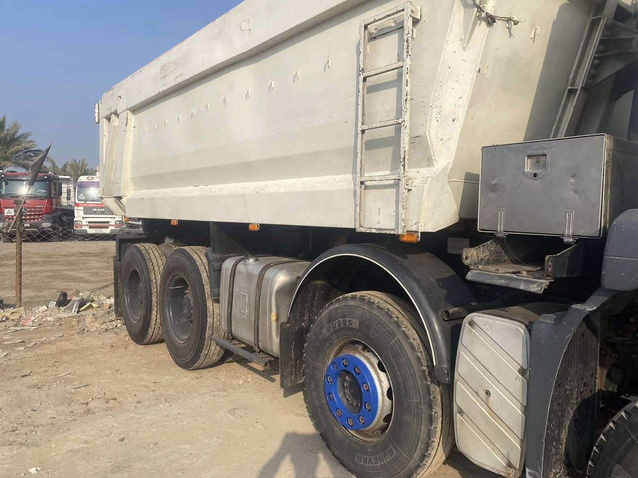 مان للبيع موديل 2007 رقم صلاح الدين بلسنويه قاطره ومقطوره مكينه 460 مجموعه جي اف الرقم ***********
