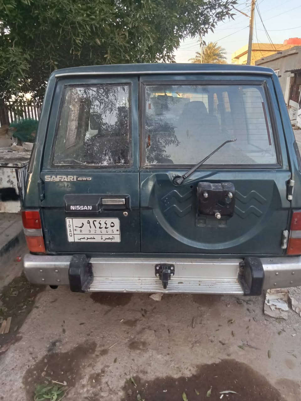 السلام عليكم متاح نيسان باترول موديل 95 رقم بصره مشروع وطني  شاصي اكسلات و صدر و لوكير و كهربائيات كله تمام  و الباقي شوفه عينك سنويتهة بعد شهر تصقط السياره يرادلهة ترتيب بصيط مكاني سامراء و عارضهة ب 40و بيهة مجال وذا اكو بي ام اراوس عادي ***********
