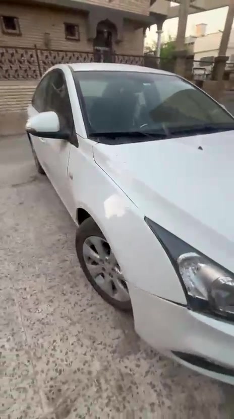 شوفرليت كروز ٢٠١٦ خليجي استخدام شخصي بيها ٣ قطع السيارة جاهزة من كل نواحي السعر ٧٥ $