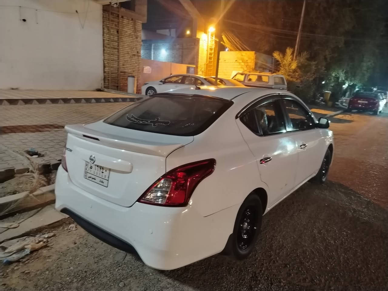 للبيع نيسان صني موديل ١٩ بغداد بسمي سياره جديده أي نقص مابيه قطعه صبغ جاملغ خلفي + بارد بالباب الخلفي عكس السايق
السعر ١٠٠$ وبيه مجال بسيط
مكاني بغداد حي العامل
رقمي ***********
