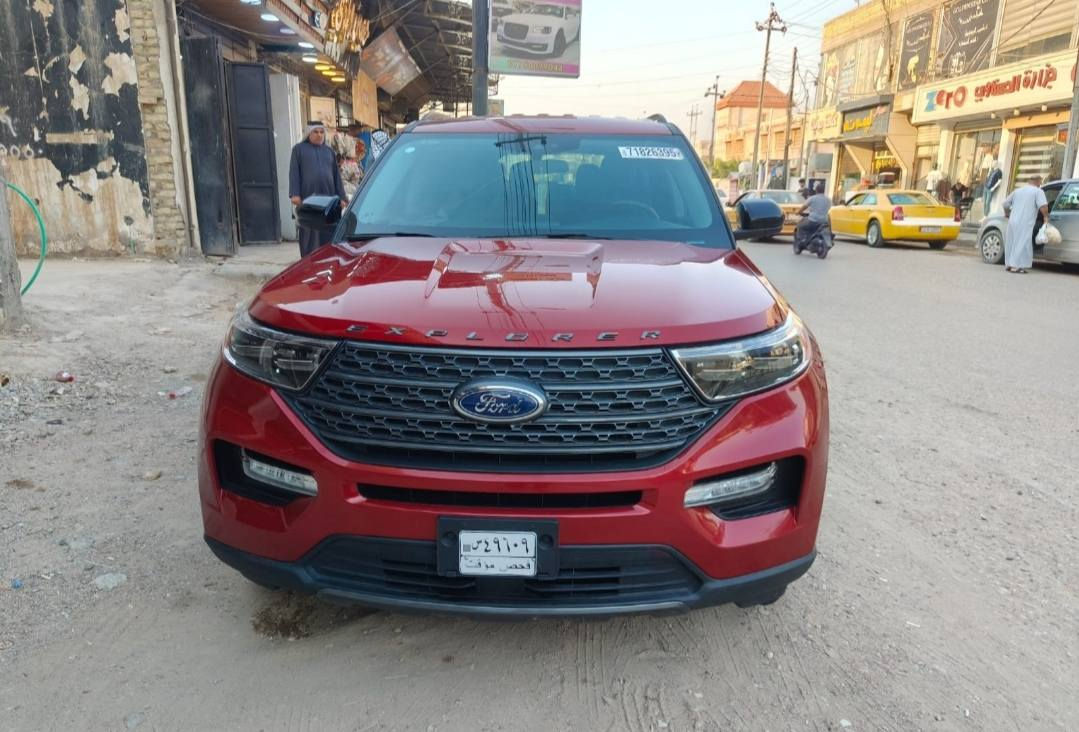 فورد اكسبلور موديل 2024 سبعة راكب كامل مواصفات ما عدا التنتة الحادث موضح في صورة وارد امريكي كتاب شهداء والاستفسار الاتصال بالرقم ***********

