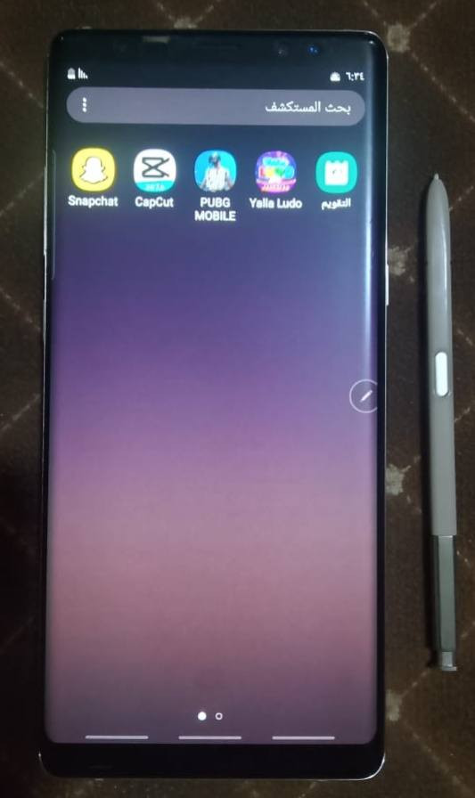 السلام عليكم
للبيع جهاز سامسونج نوت8 ذاكرة 256 مستخدم كلش قليل

جهاز جديد بلكرتونة  السعر 350 وبي مجال ***********
