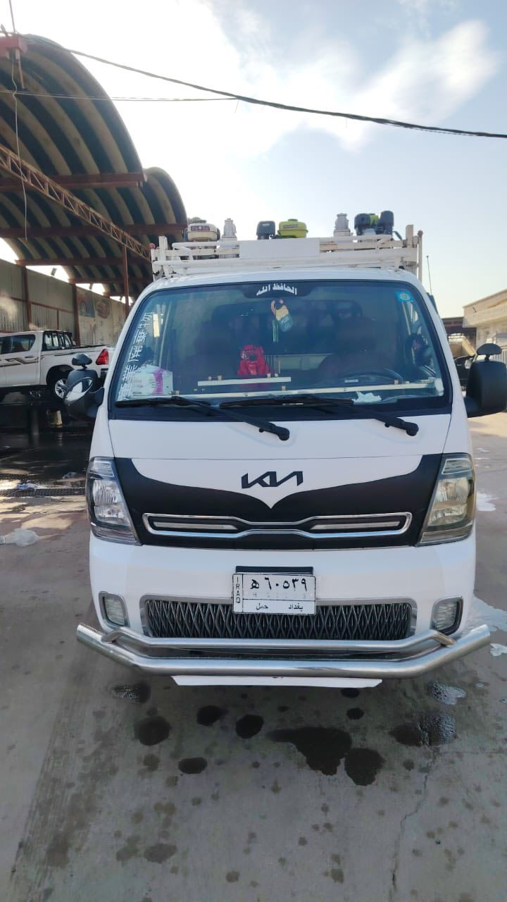 للبيع كيا فحل موديل 2023 رقم بغداد محوره ستد 27 تاير 14 تانكي 120 ابيعها كامله معه كامل ملحقات ماطورات سمچ محجر چادر  مكاني بغداد المشاهده ***********
