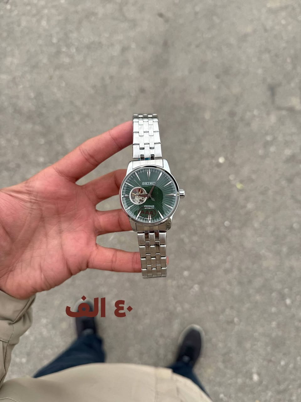 ساعات اصليه
الاسعار داخل الصور
يوجد توصيل


**إذا كنت صاحب هذا الإعلان وتريد حذفه لأي سبب، رجاءا أرسل رسالة إلى الدعم الفني**