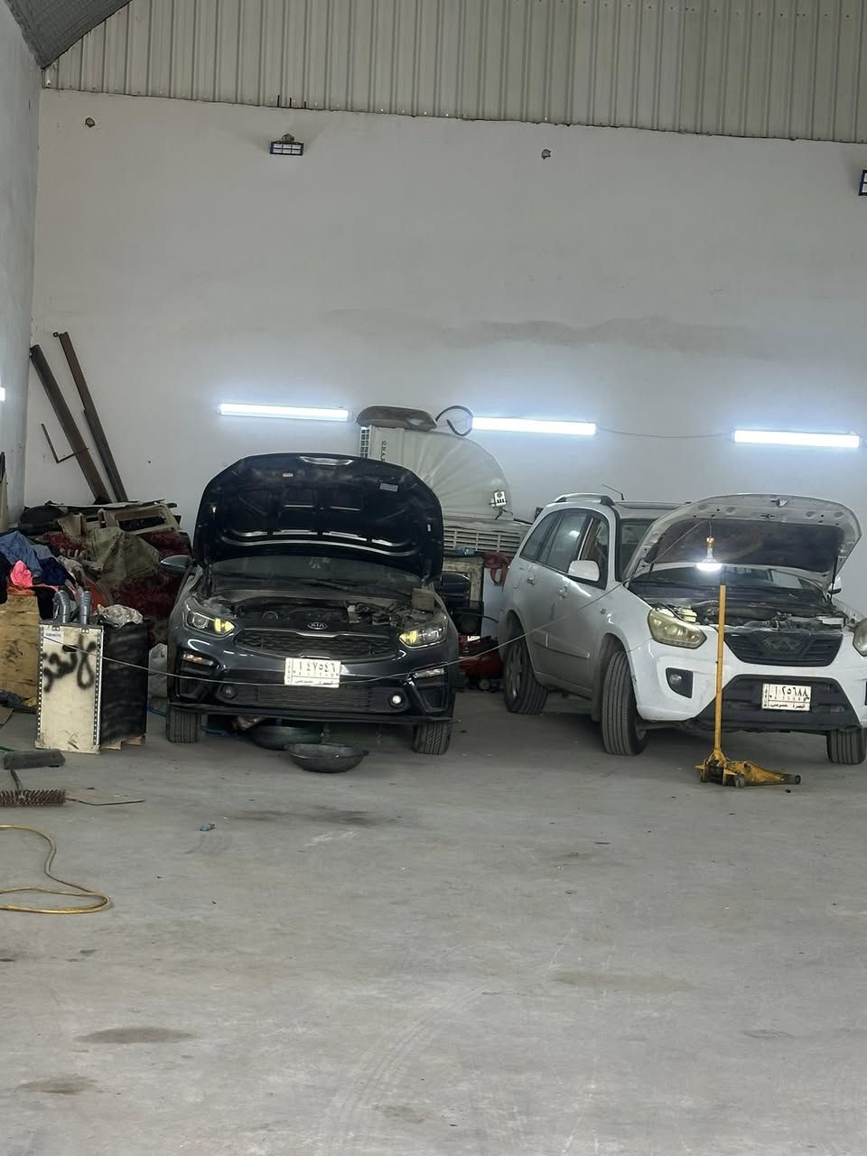 السلام عليكم 

الاخوه الاعزاء

من ضمن اعمالنا لهذا الاسبوع

١- تجفيت محرك ١٨٠٠ الى وضع الوكاله ستاندر 
٢- تجفيت محرك تيكو ٢٠٠٠ واعادته الى وضع الوكاله
٣- استبدال سيت كلج عدد ٨ وحسب العرض المقدم من شركتنا ٢٥٠ الف دينار شامل كلج + بولبرن + اجور عمل و برمجه كامله
٤-  وفرنا لكم زيوت K1 الكوريه مع ماء راديتر مع هايدروليك كافه المديلات
ملاحظه : تتوفر زيوت وكالتنا ايضا" في منطقه ياسين خريبط خدمات البتول الاخ ابو حسن 

لكم منا كل الشكر والتقدير

شركه الاكرم المتحده
بصره- صناعيه حمدان 
A16 السيارات الكوريه
D8 السيارات الصينيه
***********
***********
