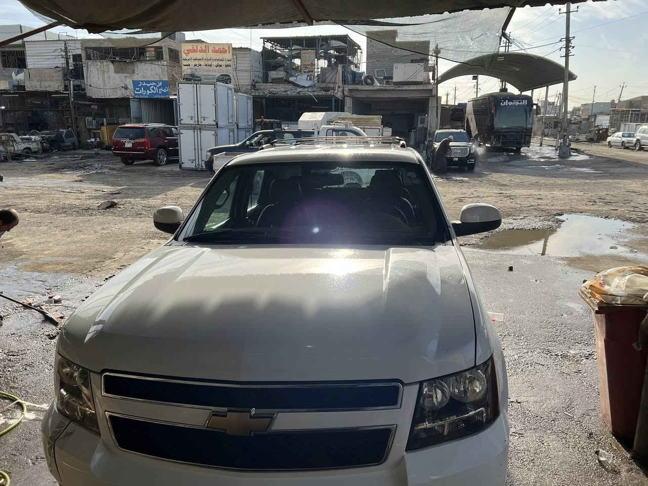 تاهو للبيع موديل 2008مكفوله من ضربة وصبغ LTسيارة نظيفة من كلشي السعر 190وبية مجال للطيبين  
مكاني بغداد شعب 
***********
