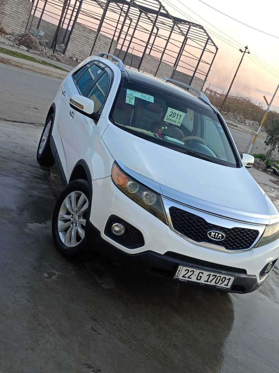 سورنتو خليجي موديل2011
فول /1/1/محركV6سلندر 
رقم اربيل+هزة وفحص جديد2027
سنويه ساقطه قبل شهرين وبسمي شرط التحويل 
مكينه وكير شرط +بانوراما فتحه سقف+سبعه راكب7
طخم خلفي امامي جديد 
طخم تاير جديد 
ويلكب5كروم اصلي
شاشه ايباد+كامرة
حساسات خلفي امامي 
مري كهرب شفط 
اشاير بالمري 
تبريد ثلج 🥶
تتفئه نار 🔥
باتري جديد 
كهربايات كلها شرط وضع شركه 
سياره مال بيت مامتعوبه 
بيها مكانين بارد فقط بدون تبديل شرط 
مكان موصل الايمن شراي اتصل خاص ماجاوب 
#السعر150_بي_مجال ***********
***********
