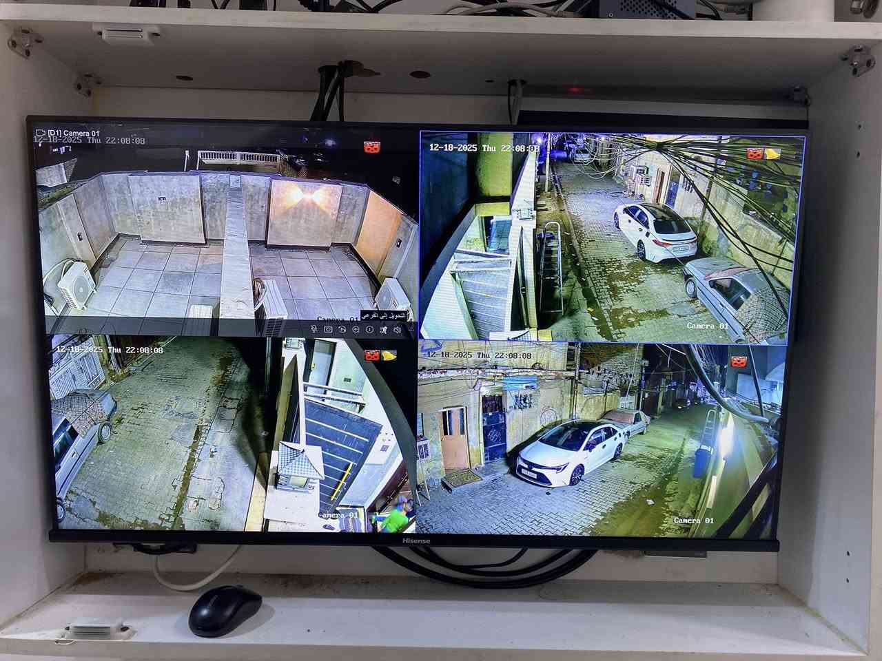 الحمدالله تم تنصيب منظومة بأعلى المواصفات وشرط اصلي 
4 كاميرات ip  بدقة 8 ميكا من شركة هك فجن فول كلر تصوير ليلي نهاري ملون حتى بدون اناره وصوت وصورة 

مواصفات المنظومة:-

⭕️ 5 كاميرات هك فجن ip بدقة 8 ميكا  وزاوية واسعة لتغطية اكبر  
  مساحة تصوير ليلي نهاري ملون حتى بدون اناره وصوت وصورة بدقة عالية .

للأستفسار ☎️ ***********

