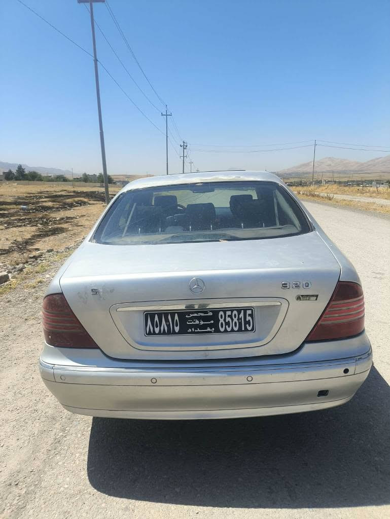 ميرسيديسى غه واص مؤديل 2000 ساخه مه كينه وگيرى بيلاده شه ش بستؤنه ده بل گيره عادي وئؤتؤماتيك جام كاره با يه ئاوينه كاره بايه  كوشن كاره بايه كؤشن جلده سلايته په رده يه سعرى 35گه لاوماعمه له ***********/*********** حلبجة, السليمانية
